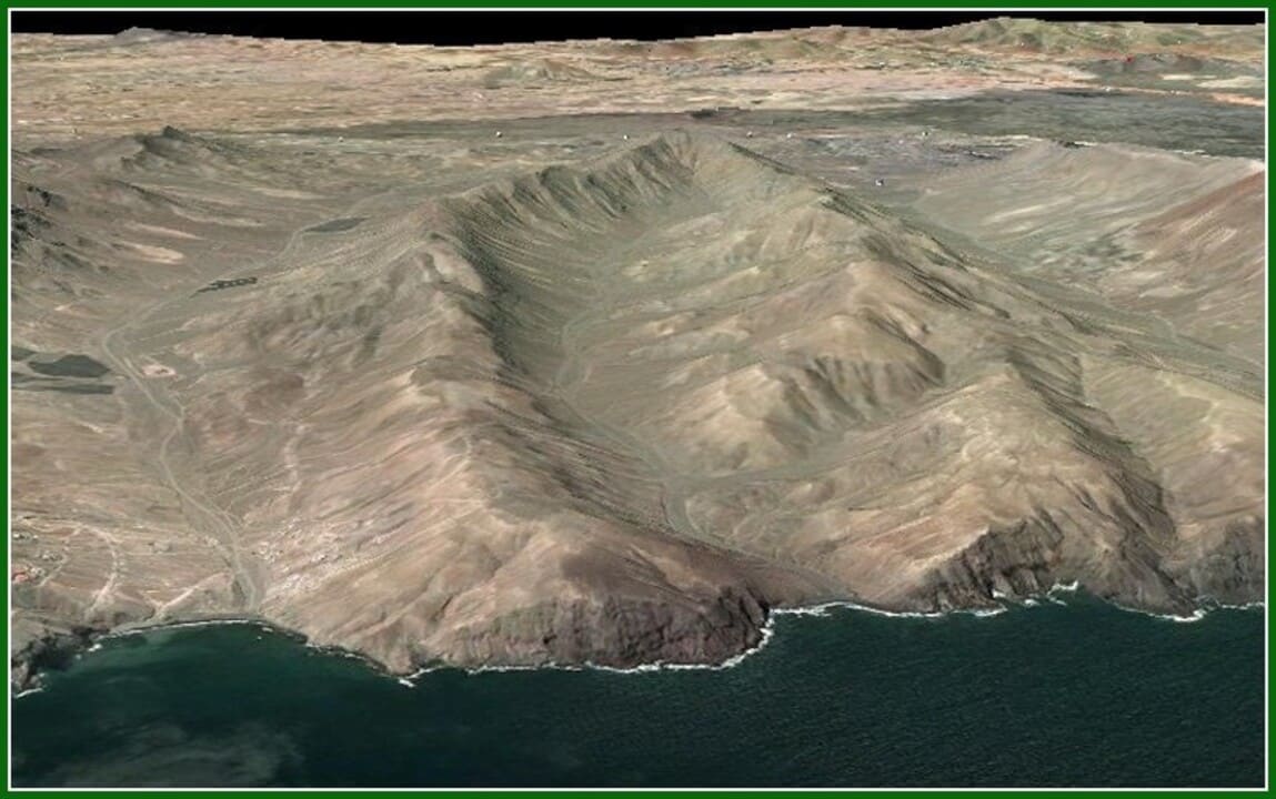 Mapa de Cuchillos de Vigán