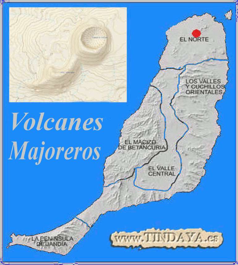 volcanes en fuerteventura