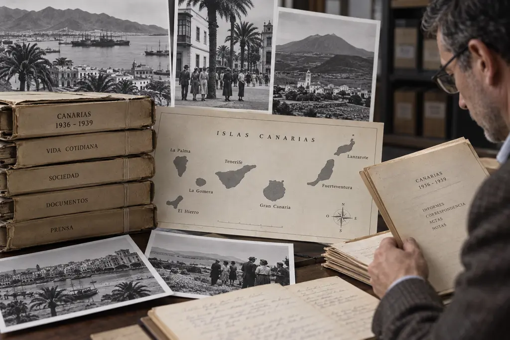 Archivo histórico para investigar la Guerra Civil en Canarias
