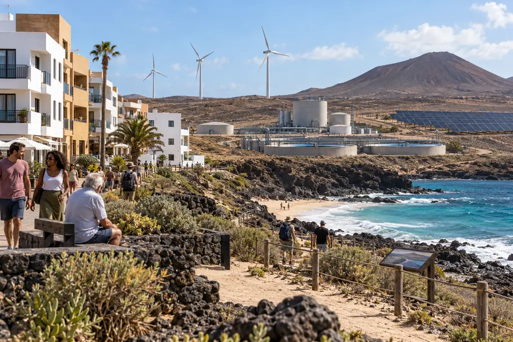 Vivienda, agua, energía y territorio protegido en la Fuerteventura actual