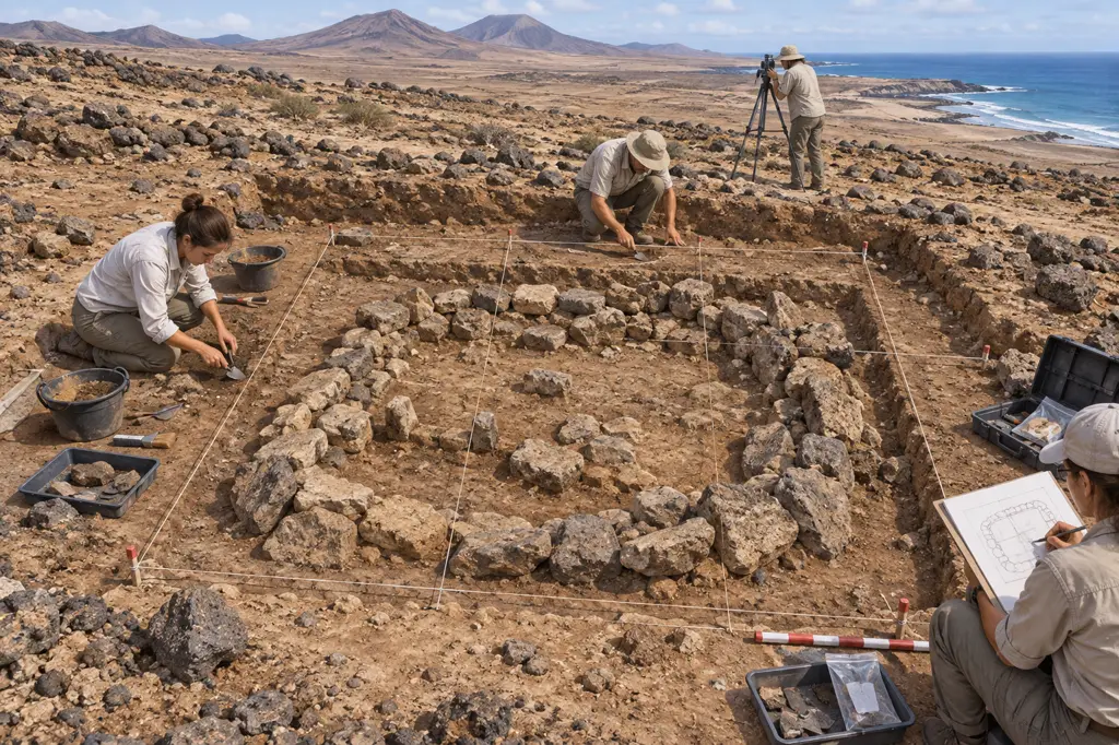 Recreación visual genérica de la excavación en superficie del yacimiento Rosa de Abajo