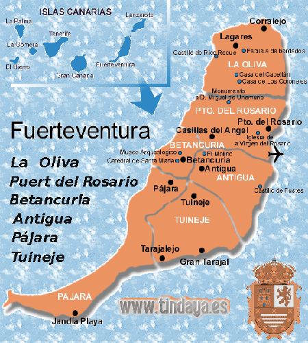 municipios de fuerteventura