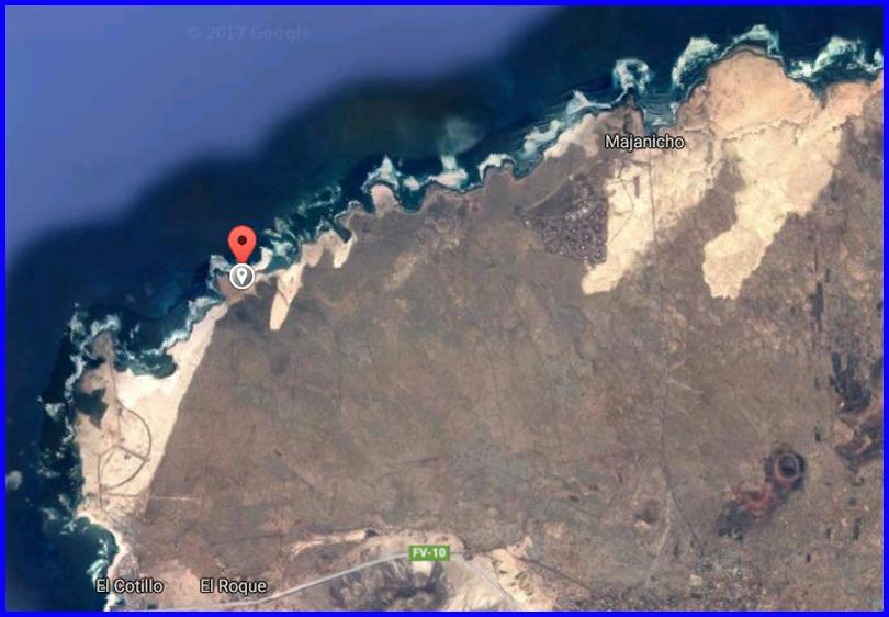 Mapa de Playa El Charcón